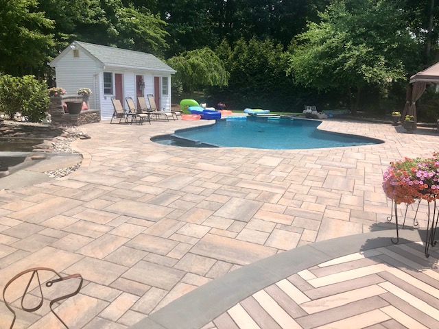 leaman finished pool